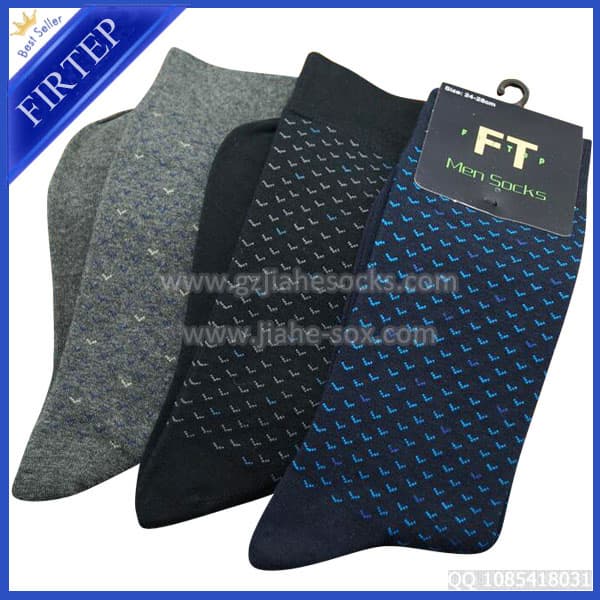 China Men_s socks supplier 100_cotton socks